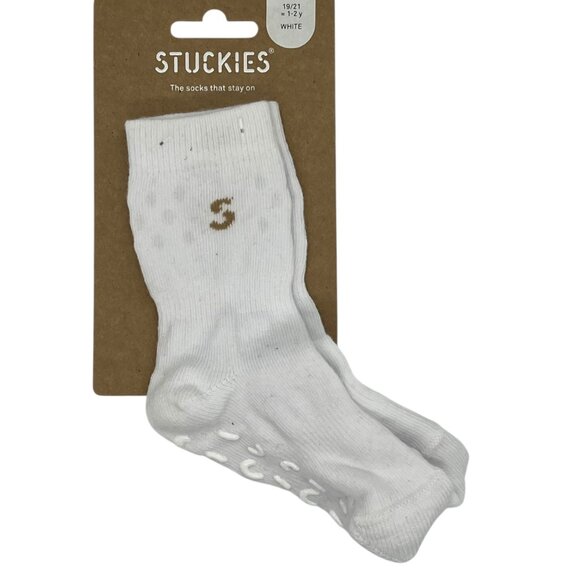 Stuckies Non-Slip Toddler Socks Age 0-6, 6-12, 1-2 NWT Choice of Colors - Picture 7 of 9